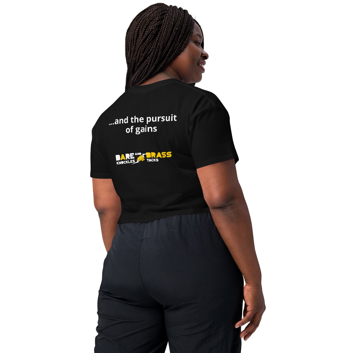 Women’s Pursuit of Gains Crop top