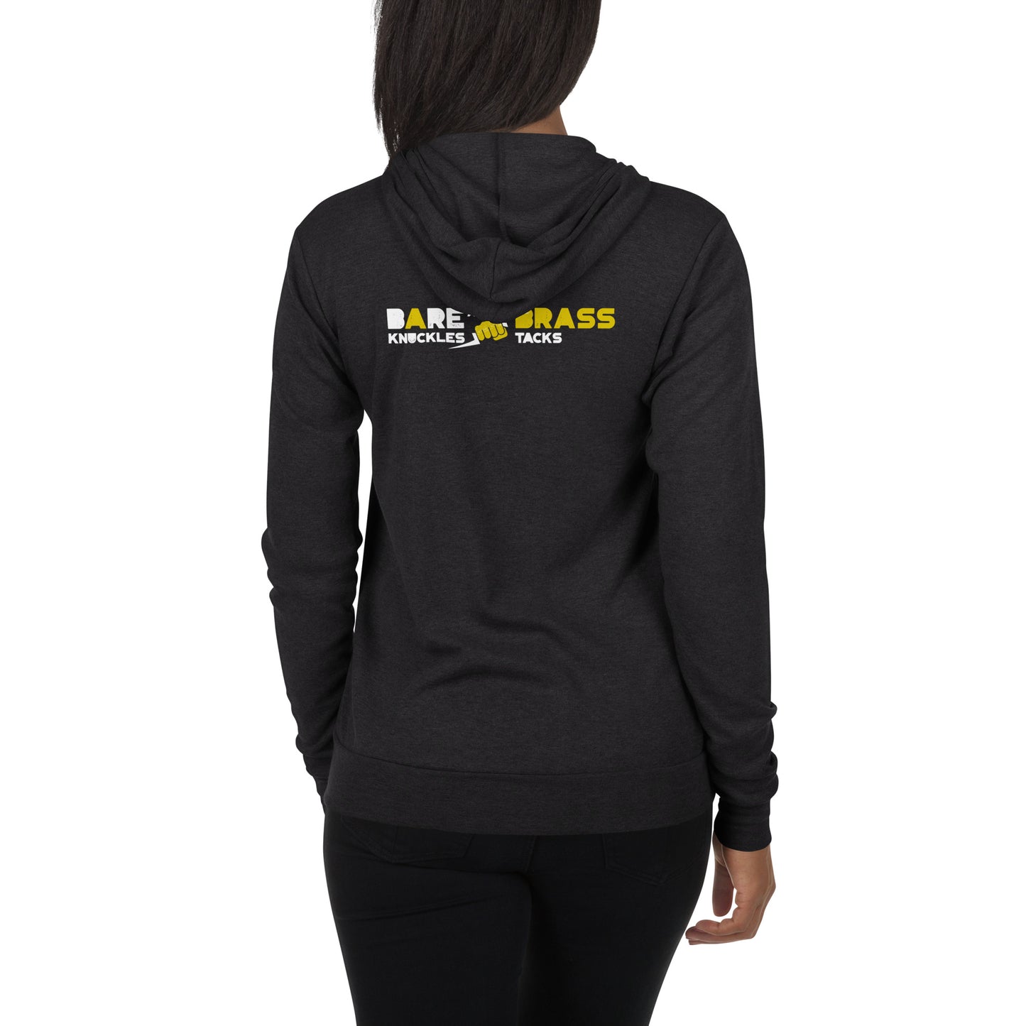 Fist and Bolt Zip Hoodie